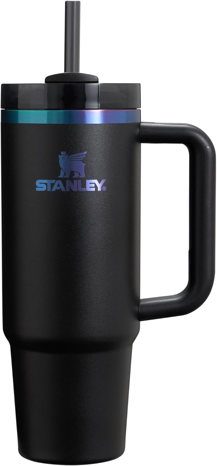 Stanley Cup The Black Chroma Quencher H2.0 FlowState™ Tumbler | 30 OZ or 40 OZ