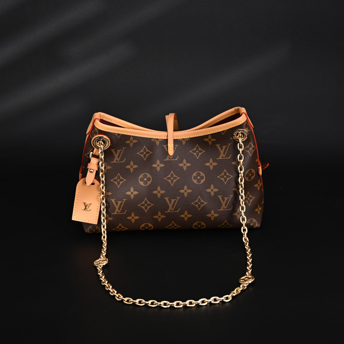 Louis Vuitton CarryAll BB Monogram Canvas Shoulder Bag – Classic Brown (M13014)