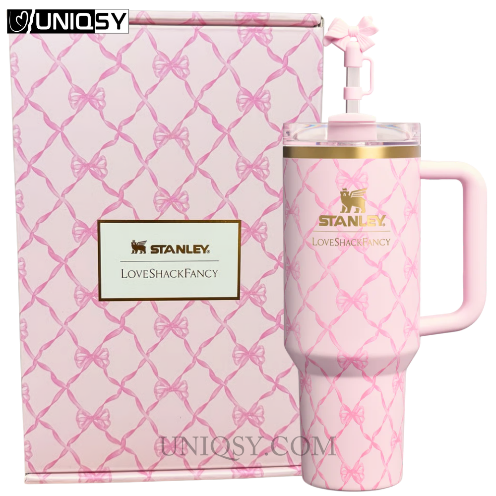 Stanley X LoveShackFancy Holiday 40 OZ Tumbler