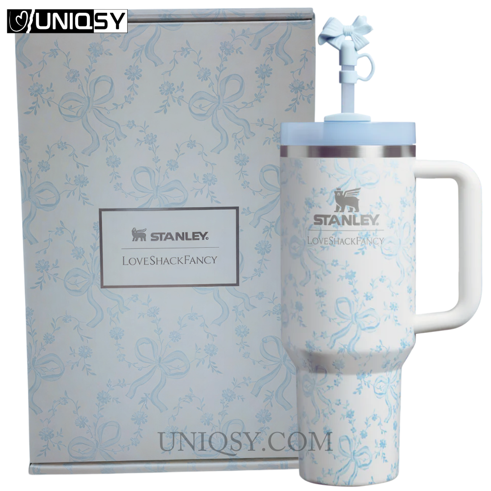 Stanley X LoveShackFancy Holiday 40 OZ Tumbler