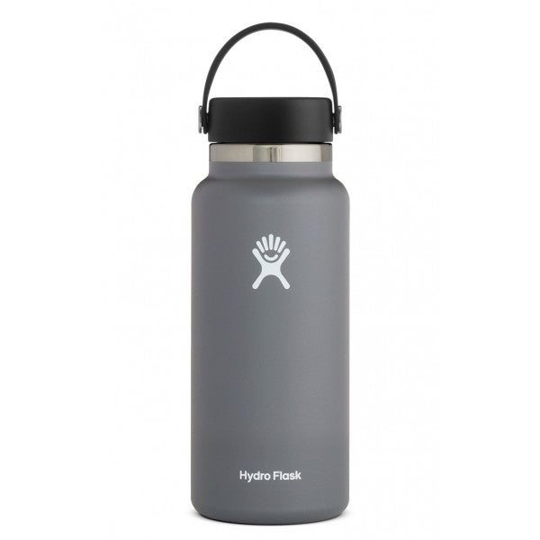 Hydro Flask - 32oz Wide Mouth Flex Cap - White
